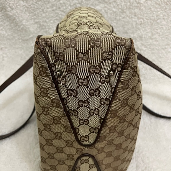 Gucci Tote Bag GG Canvas Leather - Picture 5 of 16